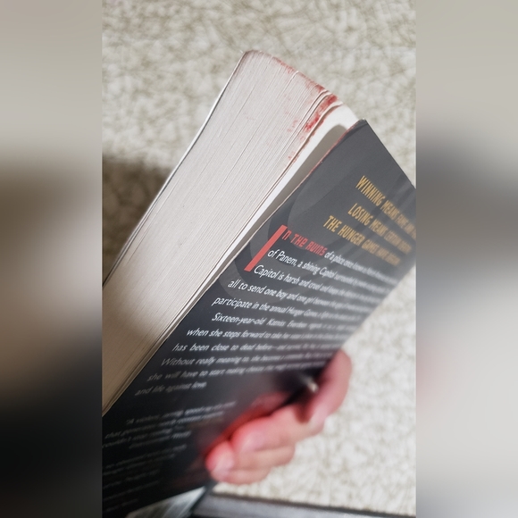 The Hunger Games Paperback Book - Picture 3 of 4